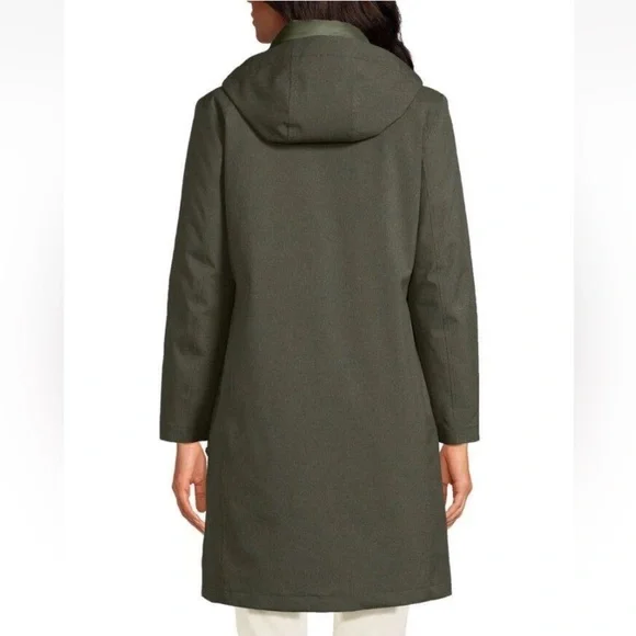 Lands' End Women's Insulated 3 in 1 Primaloft Parka in Green Size XL Tall NWOT - Picture 2 of 9